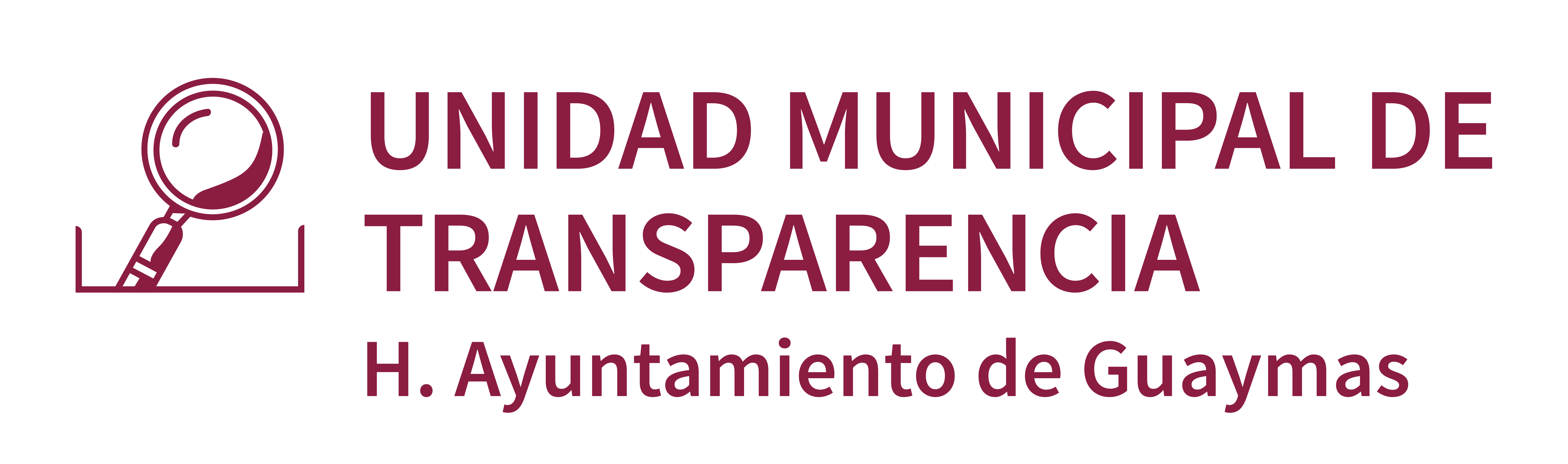 Logo Unidad Municipal de Transparencia